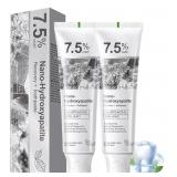 New 2-Pack 7.5% Hydroxyapatite Toothpaste,
