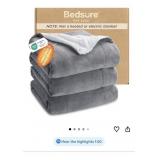 Bedsure GentleSoft Sherpa Fleece Queen Blankets