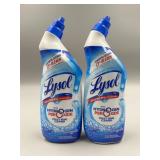 New Lot of 2 Lysol Toilet Bowl Cleaner Gel, for
