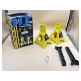 YELLOW JACKET Car Jack Stands 3 Ton with Double