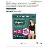 New Depend Fresh Protection Adult Diapers,