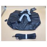 New black duffle bag elegant slick design looks