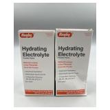 New Lot of 2 Rugby Hydrating Electrolyte Powder