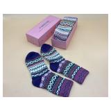 New 5-pairs wool socks for women size 5-9