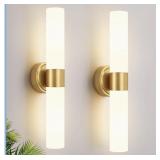 Wall Sconces Set of Two, Modern Bathroom Sconces