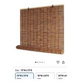 New Blackout Bamboo Blinds, Outdoor Bamboo