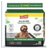 Glad for Pets Extra Large Charcoal Dog Training
