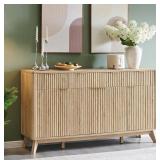 Fluted Panel Style Collection 60in Sideboard in