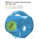 New KONG 2-in-1 Jumbler Interactive Dog Toy -