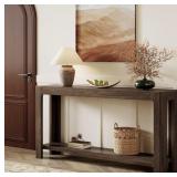 Tribesigns 63 Inch Entryway Console Table, 2-Tier