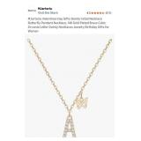 New MJartoria Valentines Day Gifts-Dainty Initial