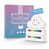 New Cloud Rainbow Bath Bombs for Kids Girls, XXXL