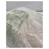 Sherpa Like feel rug beige in color NEW IN BAG