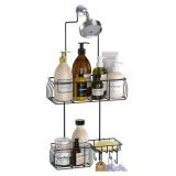 New Epicano Shower Caddy Hanging, Anti-Swing Over