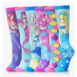 New ANTSANG Kids Girls Knee High Socks Fashion