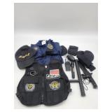 Kids Size Small Swat Police Dress Up Uniform With
