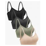 New Geyoga 4 Pieces Neck Bralettes Wireless Cami