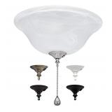 Harbor Breeze 3-Light Alabaster Incandescent