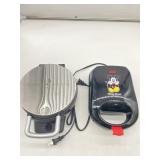 Disney Mickey Mouse Mini Waffle Maker by Select