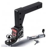 New Adjustable Trailer Hitch Ball Mount with