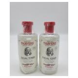 New Lot Of 2 Thayers Facial Toner, Witch Hazel