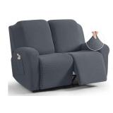 New TAOCOCO Recliner Loveseat Slipcover, 6 Pieces