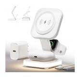 5-in-1 Magnetic Wireless Charging Stand for Apple