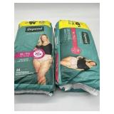 New Lot of 2, Depend Underwear for Women Maximum