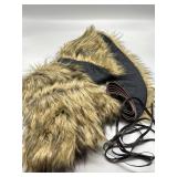6 PCs Viking Faux Fur Barbarian Fur Outfit