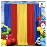 New 15ï¿½10 FT Wrinkle Free Red Yellow Blue