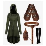 New Suhine 5 Pcs Mardi Gras Renaissance Women