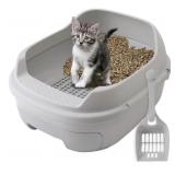 New TidyFriend Sifting Cat Litter Box (Grey),