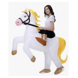 Stegosaurus Inflatable Horse Costume Adult