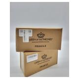 New Lot Of 2 QUEEN OF THE THRONES Organic Golden