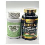 New Lot of Supplements, Includes Goldenseal Root