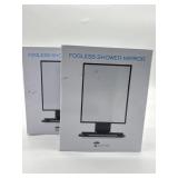 New Lot of 2, ToiletTree Products Fogless Shower