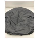 Black PVC Spare Tire Cover Wheel Protector Fit