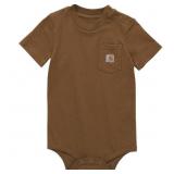 Carhartt Infant Kids' Short Sleeve Pocket Bodysuit