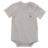 Carhartt Infant Kids' Short Sleeve Pocket Bodysuit