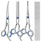 Professional 4 in 1 Dog & Cat Grooming Scissors Ki