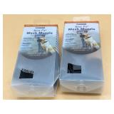 New (lot of two) Coastal mesh muzzles for dogs siz