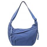 Trendy Nylon Crescent Crossbody Purse Hobo Shoulde