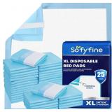Bed Pads with Adhesive Strip 30'x36' Thicken Elder