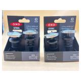 2-sets OXO wine stopper sets