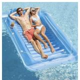 Inflatable Pool Floats Lounger for Adults, Blow