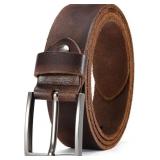 DOOPAI Men's Genuine Leather Casual Belt -Full Gra