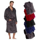 Ross Michaels Mens Robe Shawl Collar Wrap Style -