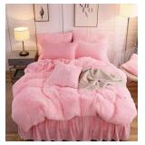 New LIFEREVO Luxury Plush Shaggy Duvet Cover Set,