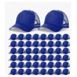 New 50 Pcs Blank Trucker Hats Bulk Unisex