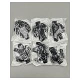 New Lot of 6 Grip Strength Trainer,Finger